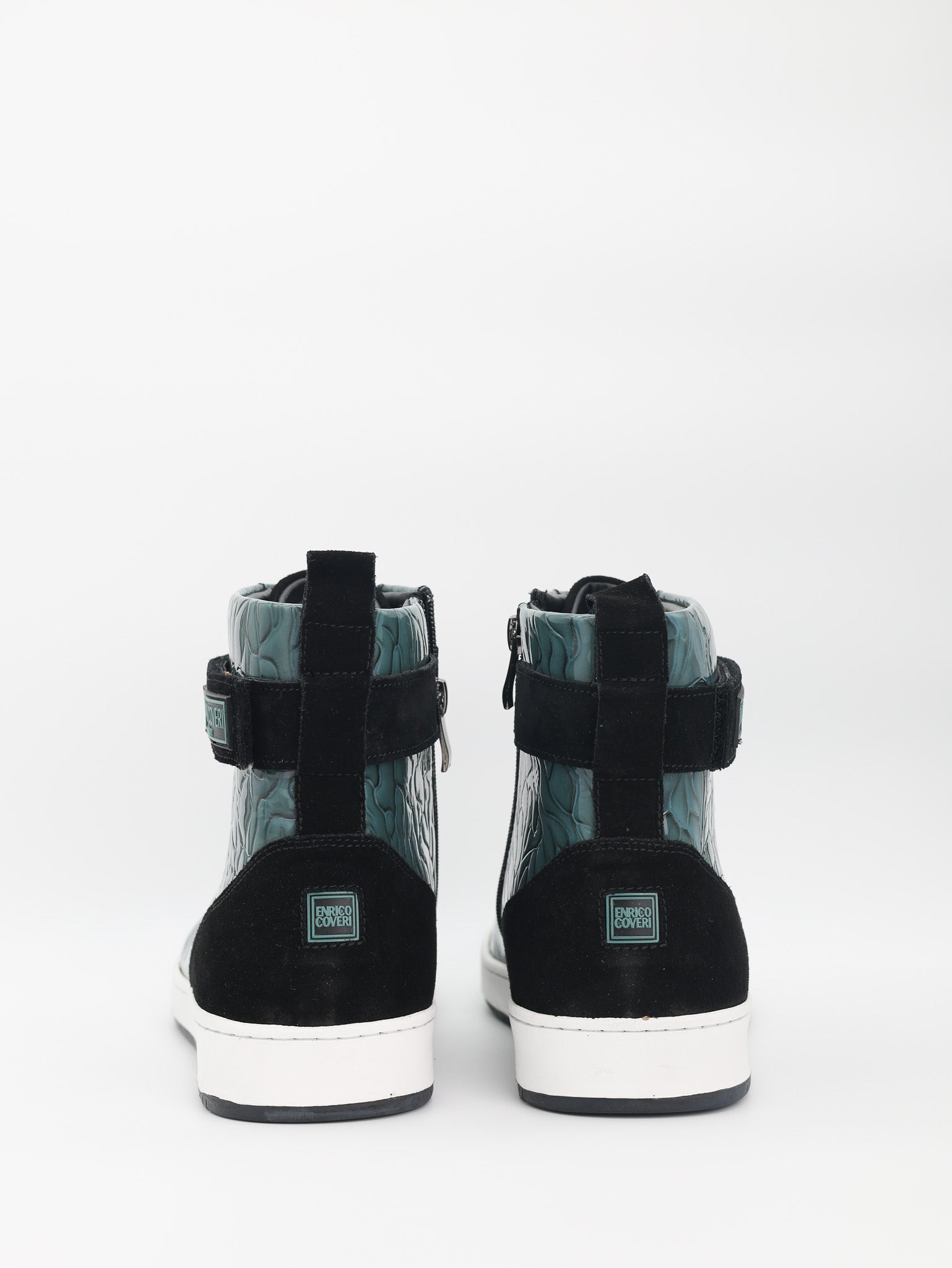 Enrico Coveri Boots High Top Teal